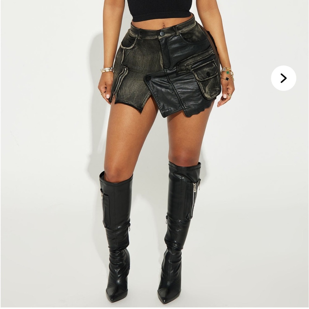 Cargo Mini Skirt